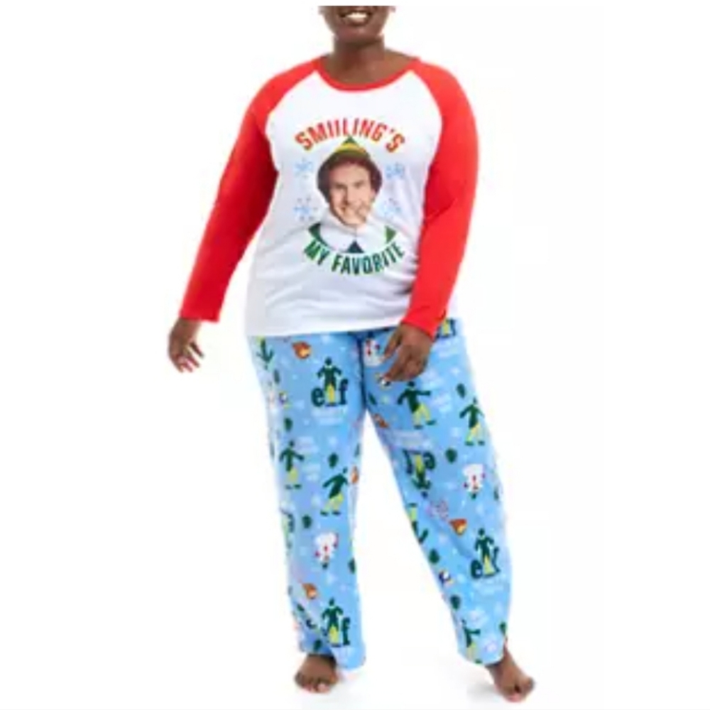 Briefly Stated Elf Holiday Pajama Set - NWT
